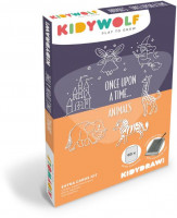 Kidywolf – Doplnkové karty Kidydraw mini – Kde bolo, tam bolo a zvieratá
